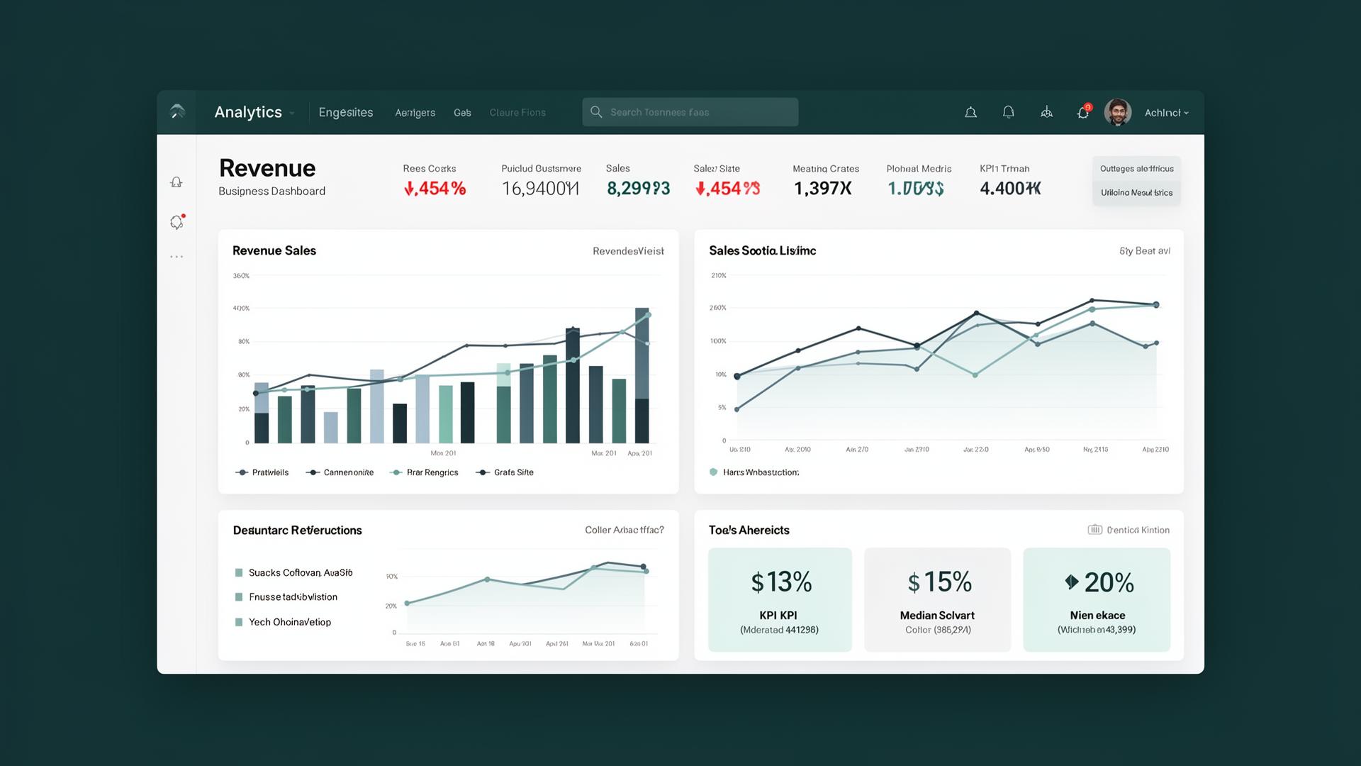 لوحة التحليلات